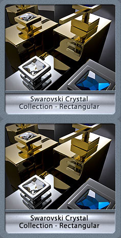 Swarovski Crystal Collection - Rectangular